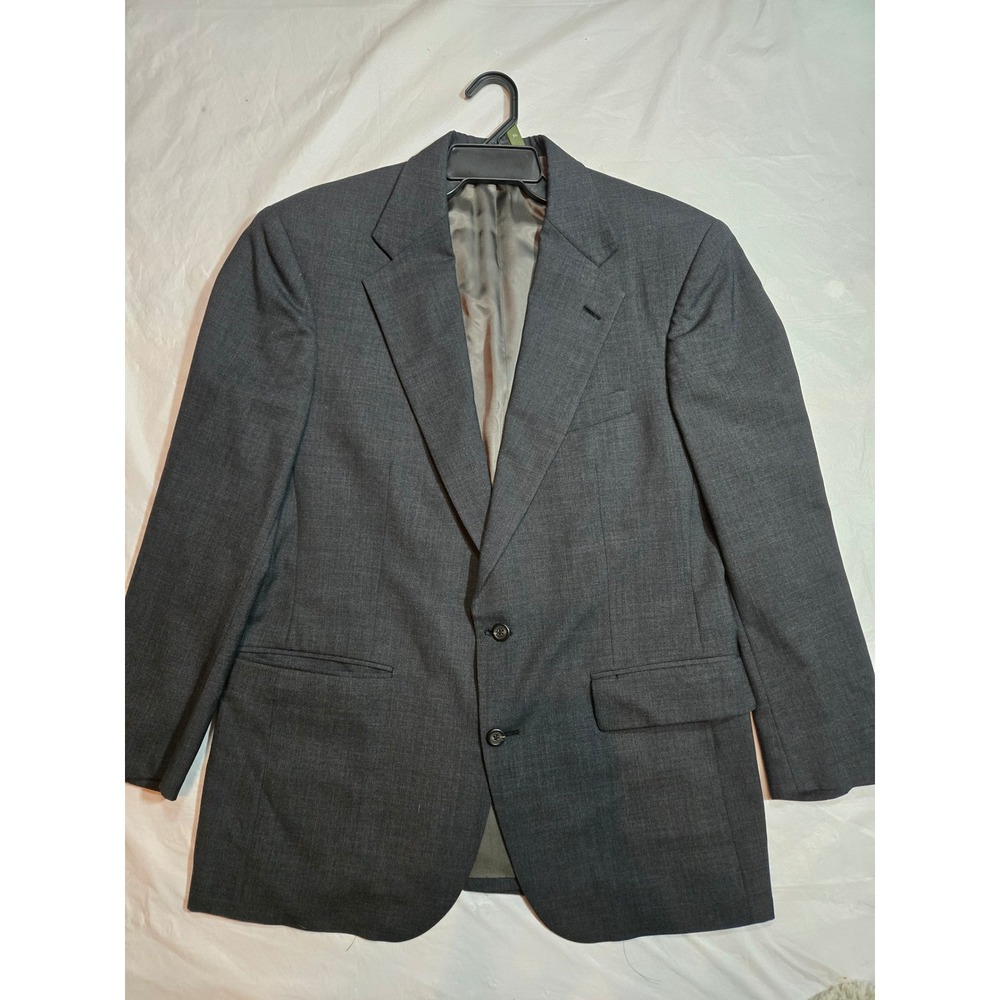Polo University Club Ralph Lauren Vintage Gray Wool Blazer Sport Coat Mens 44R